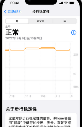 瓮安iPhone手机维修如何在iPhone开启'步行稳定性通知'