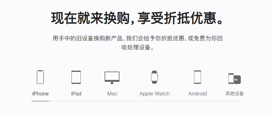 瓮安苹果手机维修分享iPhone以旧换新的去处 