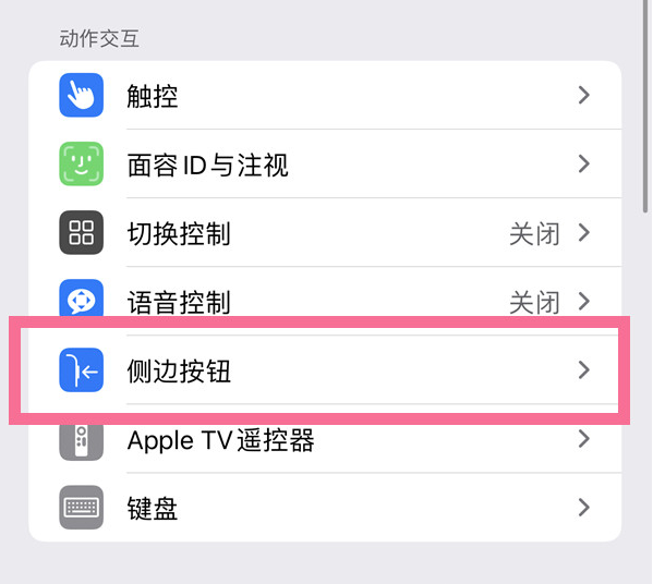 瓮安苹果14维修店分享iPhone14 Plus侧键双击下载功能关闭方法 